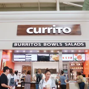 Inside food court