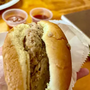 Pulled Pork Bbq Sandwich. Yumm