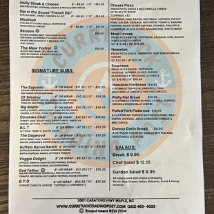 6/15/2024 Menu