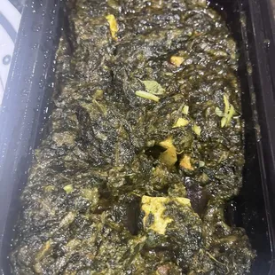 Saag paneer