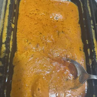 Chicken Tikka Masala also quite heavy on the oil/butter but very tasty.