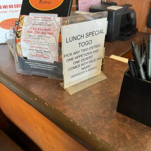 Cool deal for to-go!