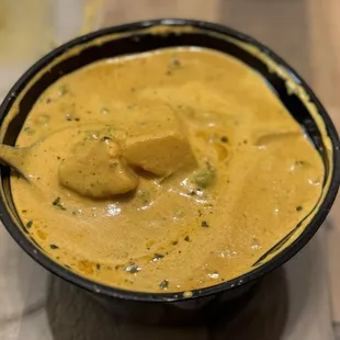 Aloo Matter (potatoes and peas).