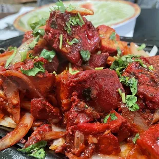 Chicken Tikka (the boneless version of Chicken Tandoori)