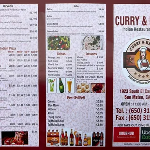 Menu 2024