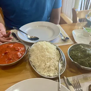 Chicken Tikka Masala, Chicken Saag