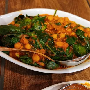 Chana Saag