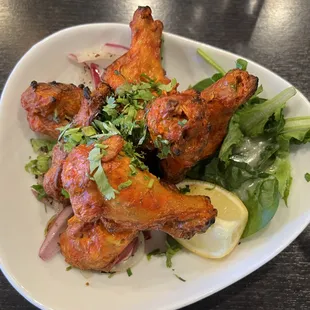 Tandoori chicken wings