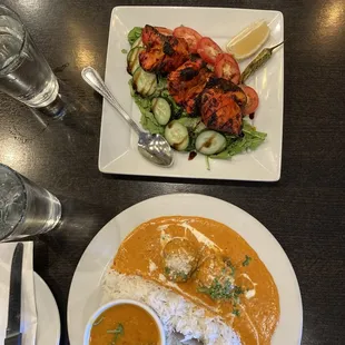 Tandoori Salad &amp; malai kofta