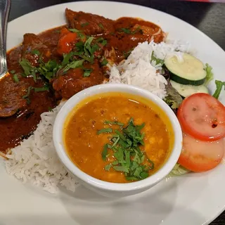 Mahi Mahi Masala Lunch