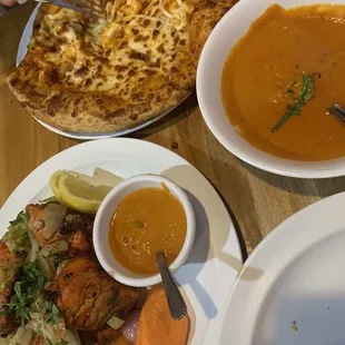 Tandoori CHICKEN TIKKA (Breast) and Chicken Tikka Masala Pizza