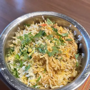 Chicken biryani