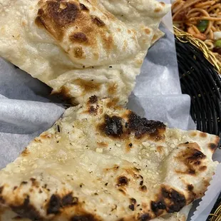 Butter and Garlic Naan