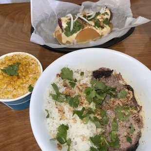 Beef Brisket Curry Bowl