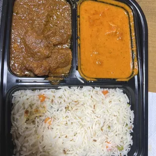 Goat Curry &amp; Chicken Tikka Masala