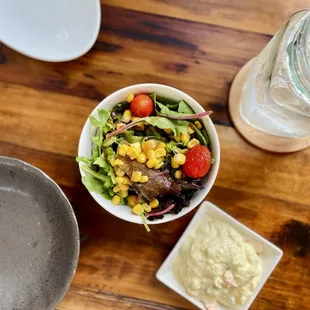Small House Salad &amp; Potato Salad