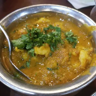 Shrimp curry