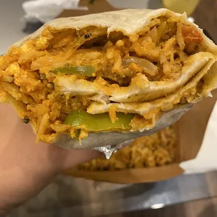 Paneer Masala Roll
