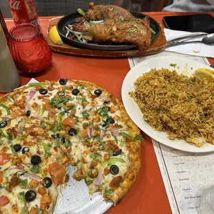 Chicken Curry Pizza