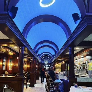 the interior of a restaurant
