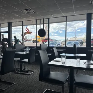 Inside of the restaurant