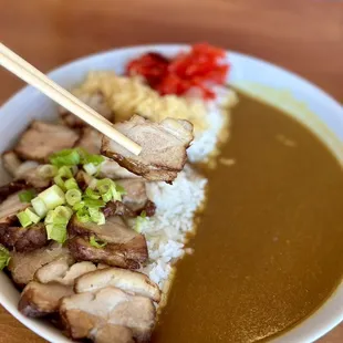 Tender, juicy pork belly