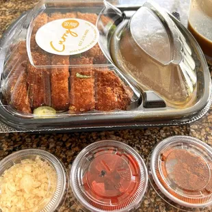 Chicken Katsu Curry w/Rice (to go order)