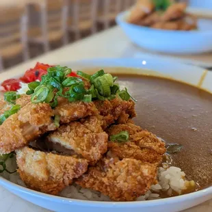 Chicken katsu curry