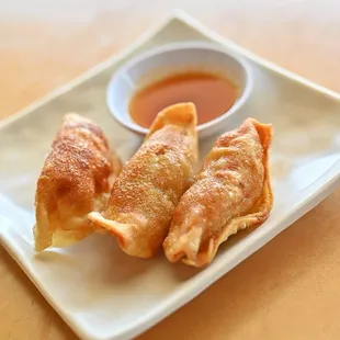 Fried gyoza