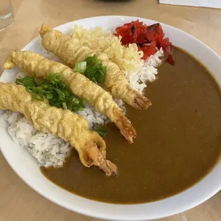 Shrimp Tempura Curry