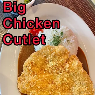 Big chicken cutlet