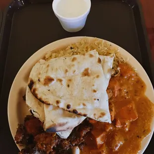 Combo two with tikka masala