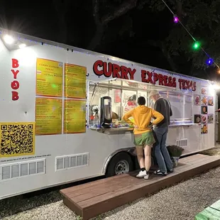 Curry Express Texas food truck