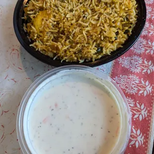 Chicken biryani - to die for!!!