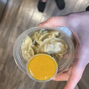 Chicken Momo Dumplings