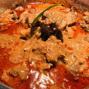 Chicken masala, curry