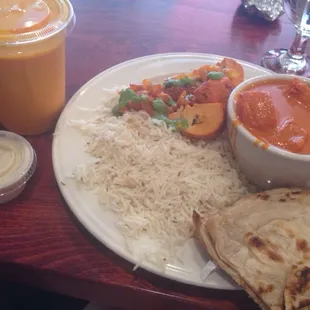 Lunch special all of this for under $10