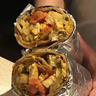 Paneer Tikka Kati Roll