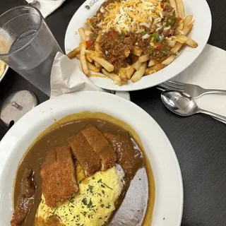 Large Keema Cheese Fries