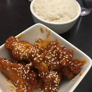 Spicy Teriyaki Fried Chicken