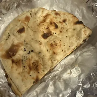 Dry low quality garlic nann