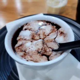 Pulut Hitam. Good version of this dessert.