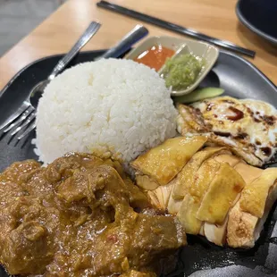 Homestyle Combination on Rice