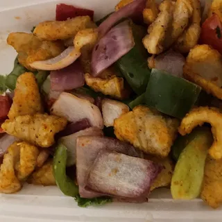 5. Fried Calamari with Salt and Pepper