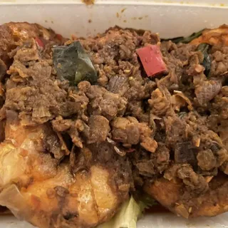 8. Stir-Fried Jumbo Prawns in House Special Sauce