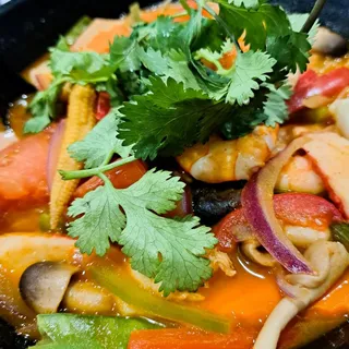 6. Tom Yum Rice Noodle Soup