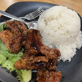 6. Fried Pork in Sweet and Sour Sauce