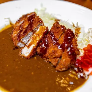 Tonkatsu Curry カツカレー($15)
