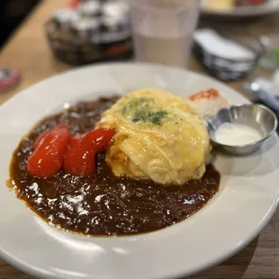 Omurice Hayashi Om-Rice