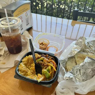 Butter Chicken Combo.